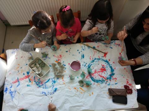 Creative team at the 7th kindergarten of Komotini